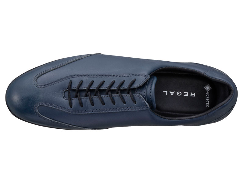 靴 通販 | レザースニーカー（GORE-TEX フットウェア）(23.5 ブラック 