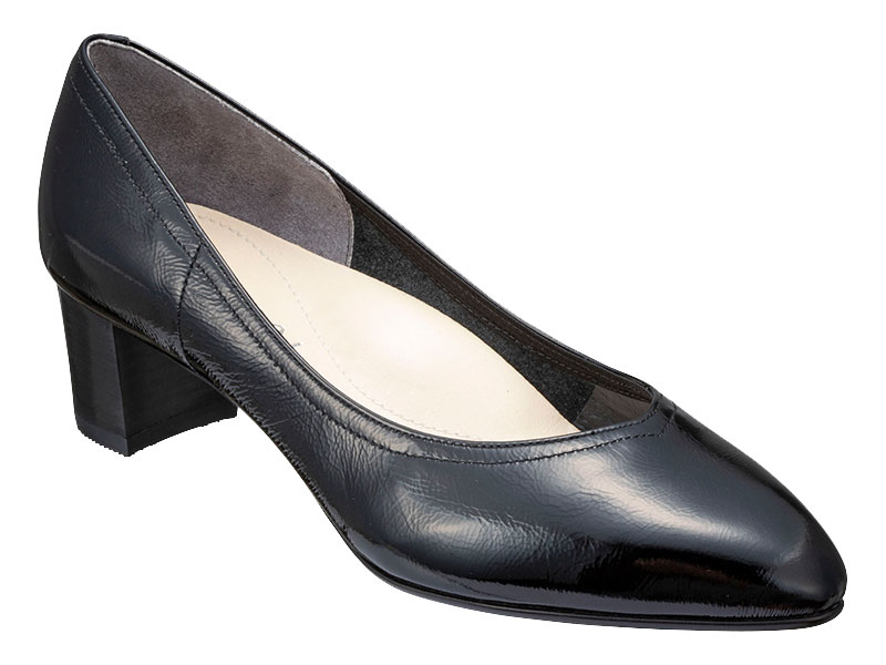 靴 通販 | ポインテッドトゥプレーンパンプス(22.0 ブラックエナメル): ウィメンズ | 「リーガルオンラインショップ」 REGAL  CORPORATION