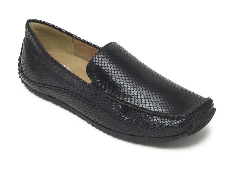 靴 通販 | ドライビングスタイルモカシンシューズ(22.0(5.0) ブラックヘビ柄): ウィメンズ | 「リーガルオンラインショップ