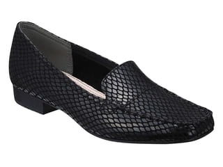 靴 通販 | 上品シンプルモカシン(22.0 ブラック型押し): ウィメンズ | 「リーガルオンラインショップ」 REGAL CORPORATION